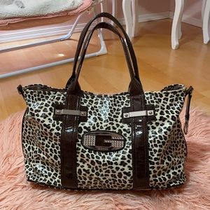 Guess Leopard Print Purse